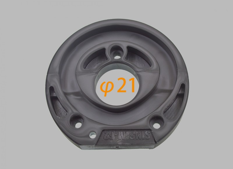 Sinsim-f2 21 mm scheidbare omgekeerde presser voet nam borduurmachine onderdelen A02OP21S