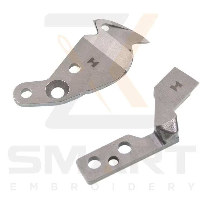 Kopieer H Movable & Fixed Knife FX0206010000 FX020701000 Voor Tajima & Chinese Embroidery Machine