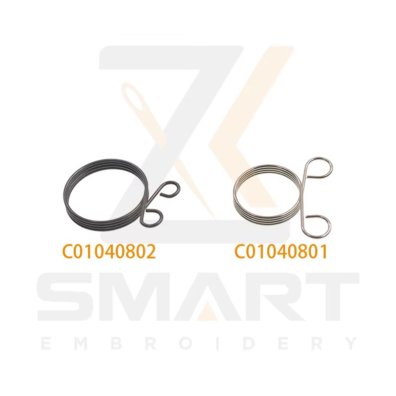 Upper Thread Hook Return Spring JE0501000000 voor Tajima Embroidery Machine Parts C01040801 C01040802