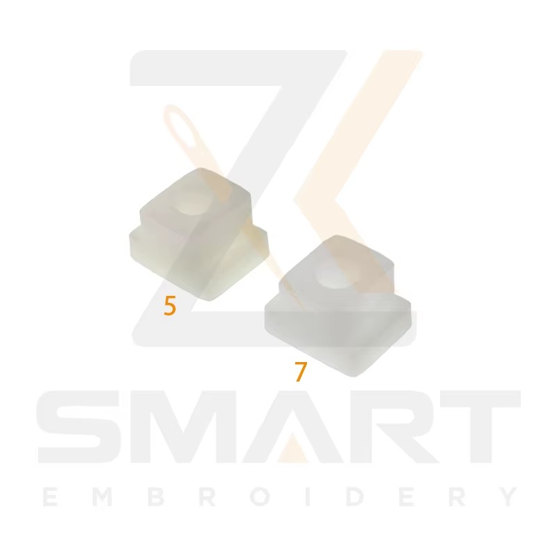 Steel Rail Plate Base Embroidery Machine onderdelen D08027-5 D08027-7