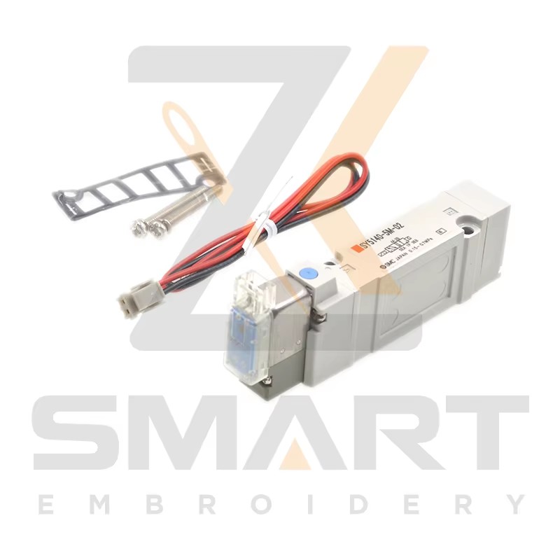 Valve SY5140-5M-02 Voor Tajima Embroidery Machines Sequin Apparaten Onderdelen ETJ-SY5140-5M-02