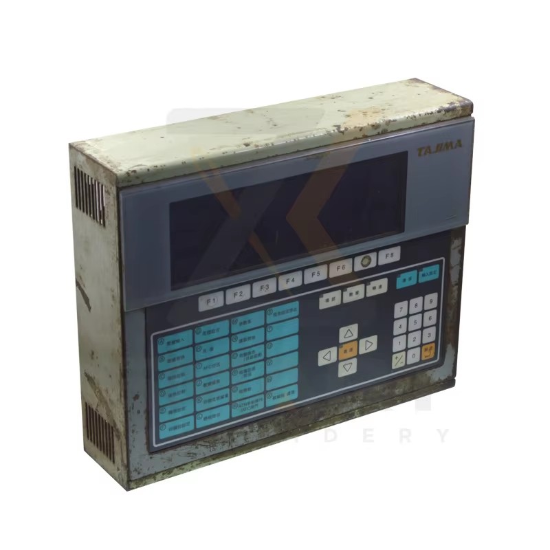 Gebruikte Tajima TMEG Monitor met Floppy Driver Embroidery Machine Parts ETJ-MONITOR/TEMG