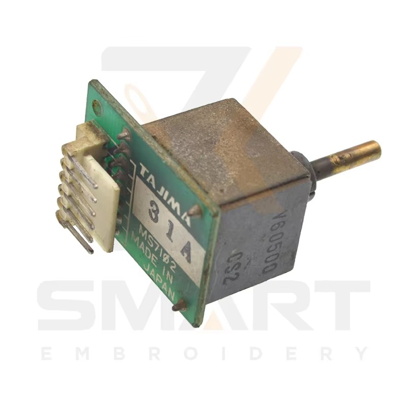 Gebruikte Tajima Rotary Switch MS7102010000 BCM18V60500 Voor TME, TMEF, TMEG, TMFD
