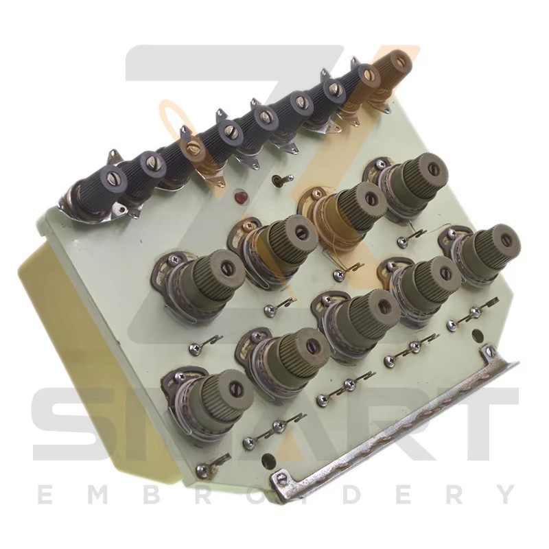 9 kleuren Spanning Base Unit met Spanning Base Card Tajima Embroidery Machine Parts T01TJ901-U