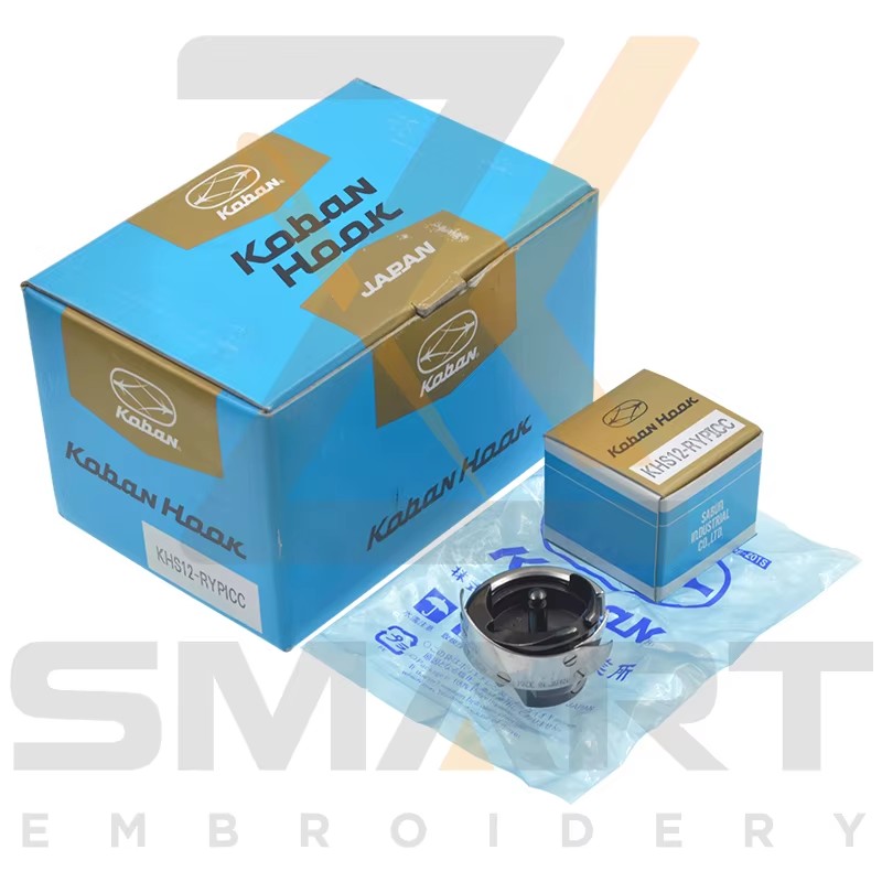 Originele Koban DLC Coating Rotary Hook KHS12-RYPICC Voor Tajima Barudan SWF Chinese Embroidery Machines R01KHS12-RYPICC-S