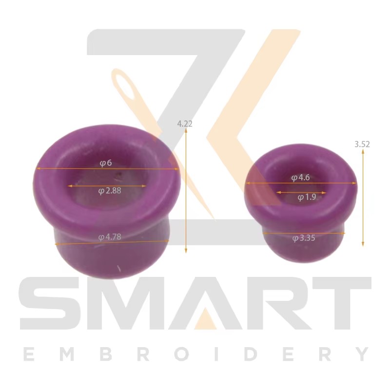 Thread Guide Porselein Eye TAJIMA SWF Chinese Embroidery Machine-onderdelen T0706