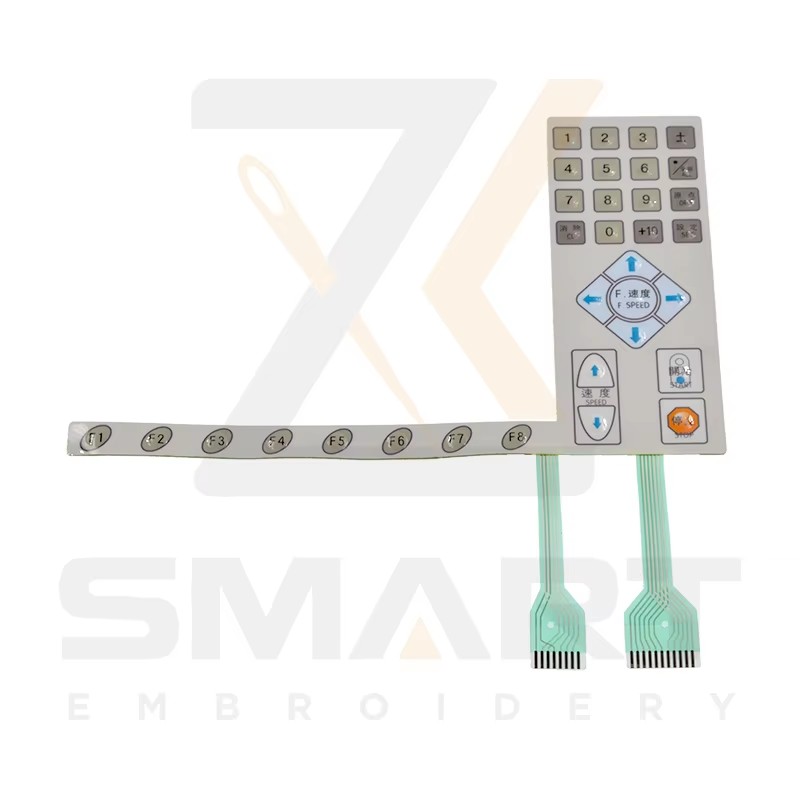SWF Embroidery Machine Parts Keypad Control Panel Membrane toetsenbord voor D G