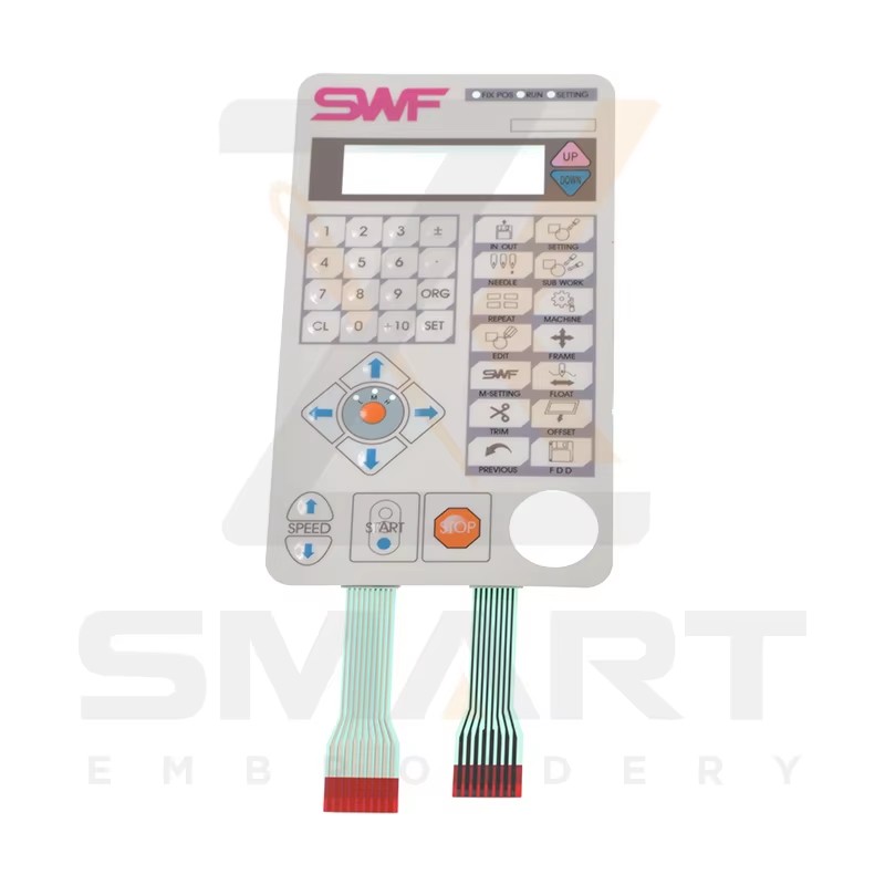 Membraan Switch Keypad GP-011823 10001ACPT1 SWF Embroidery Machine onderdelen