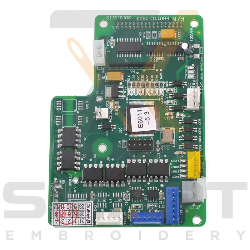 Gebruikte DAHAO E6011 Card voor Chinese Embroidery Machines EDH06-E6011-U