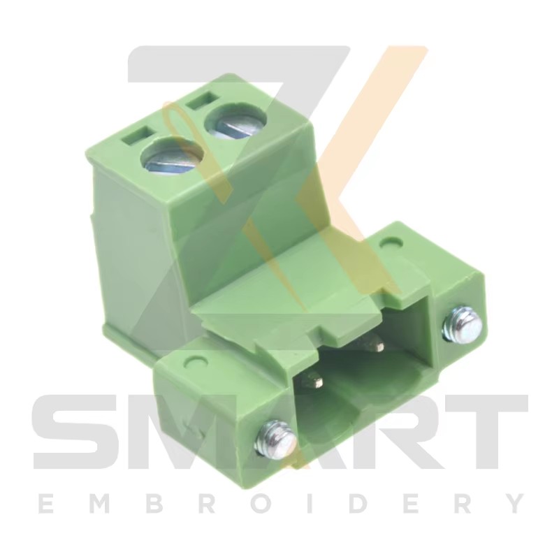 10 stuks L type 2 pins mannelijke aansluiting voor Embroidery Machine Driver Parts E12-CZ-L2-M