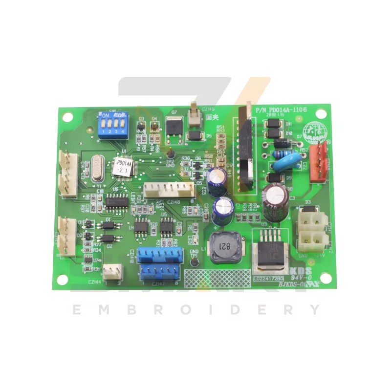 Gebruikte DAHAO PD014A-kaart voor Chinese Embroidery Machines EDH06-PD014-U
