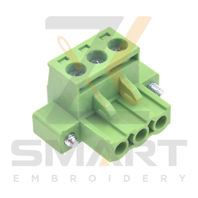 10 stuks L type 3 Pins Connector voor Embroidery Machine Drivers Parts E12-CZ-L3-F