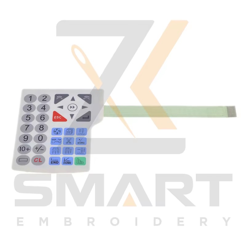 Oorspronkelijke Ricoma Keypad 03150210ER Chinese Embroidery Machine Parts E17-KP01