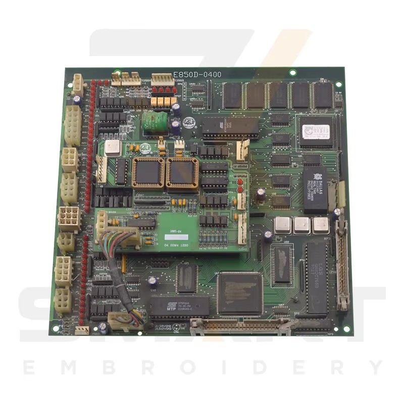 Gebruikte DAHAO E850 Mainboard CPU-kaart met Cording Function Chinese Embroidery Machine-onderdelen EDH0101-E850-CU