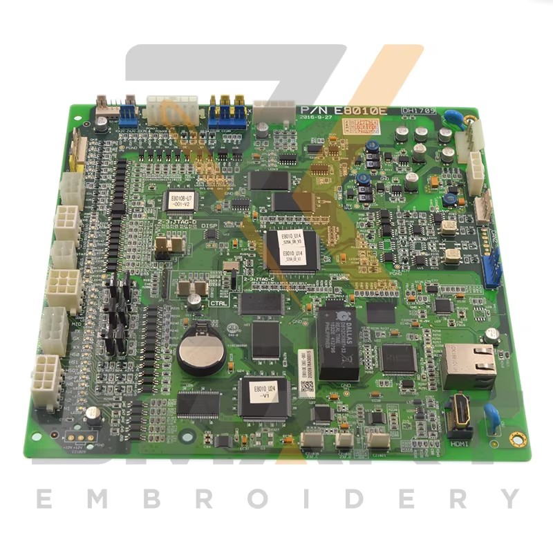 Gebruikte DAHAO E8010 CPU Mainboard voor Chinese 528 Computer Embroidery Machine EDH0101-E8010-U