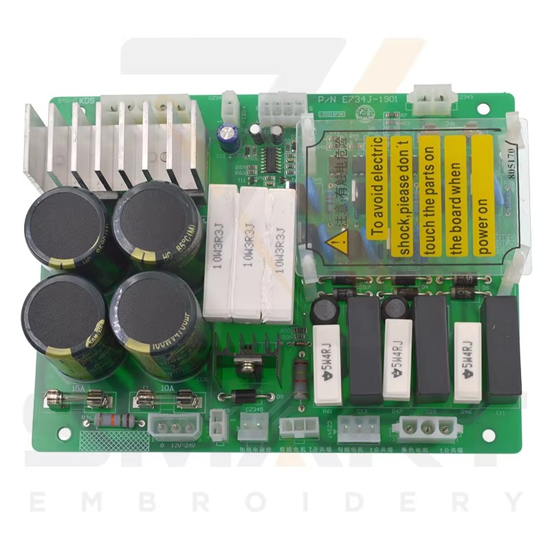 E734 Power Card voor DAHAO Chinese Embroidery Machine EDH04-E734
