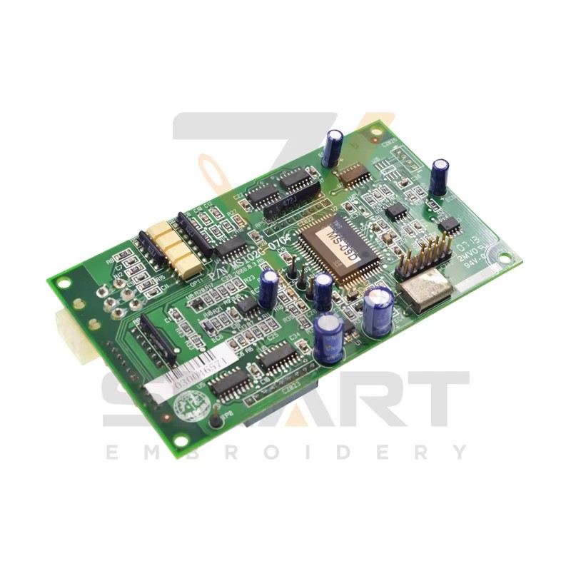 Gebruikte MS102 kaart met MS09D versie voor 2/4 fase motor MS02 MS01 MS21 kaart Chinese embroidery machine onderdelen EDH02-MS09D-MS102-U