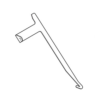 Bovenste draadhouder set